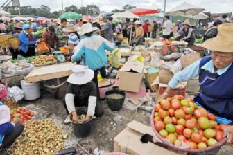 Shaping market 沙坪集市